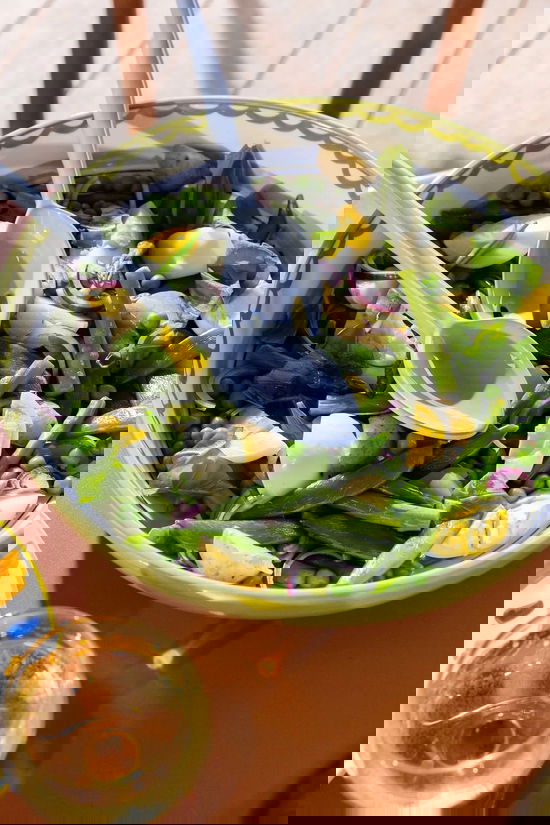 &KLEVERING Keukengerei Salad Server Boavista Blue Blue