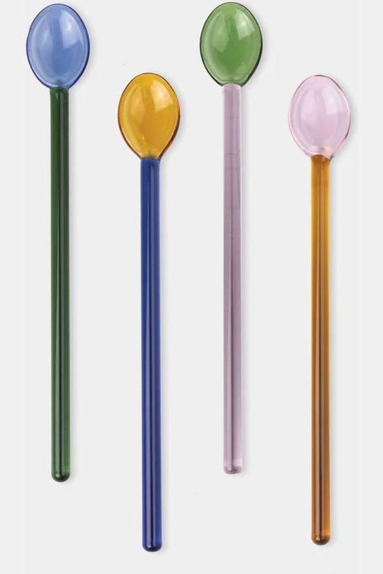 Here's How Ustensiles De Cuisine The Suki Glass Spoons - Set Of 2 None