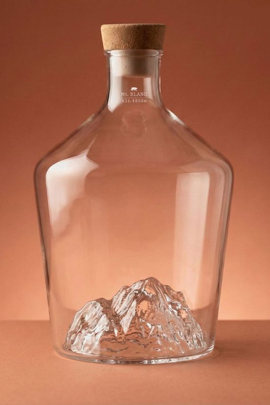 Alaskan Maker Keukengerei Kitch Alma Spirit Decanter Mont Blanc Mt Blanc
