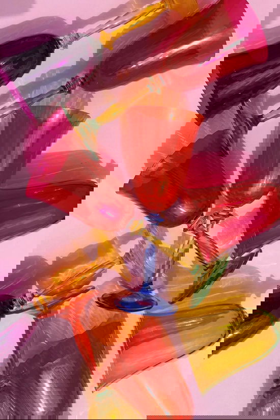 Anna+Nina Beker Multicoloured Wine Glass Set Of 4 Multicolor