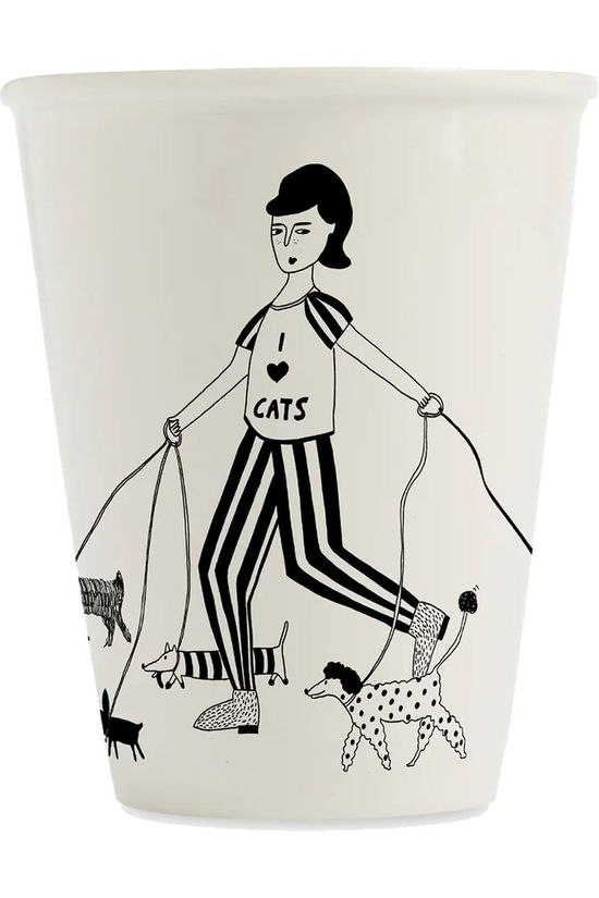 HELEN B Beker I Love Cats Geen