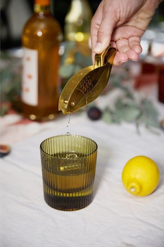 Here's How Ustensiles De Boissons The Scout Lowball Glass - Set Of 2 - Olive Olive