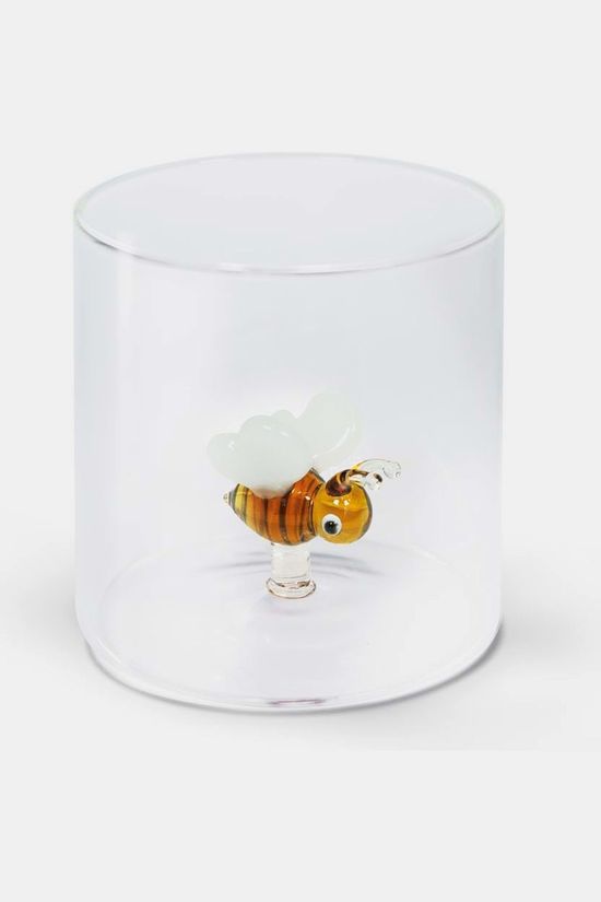 WD Lifestyle Beker Borosilicate Glass.250 Ml. Bee None