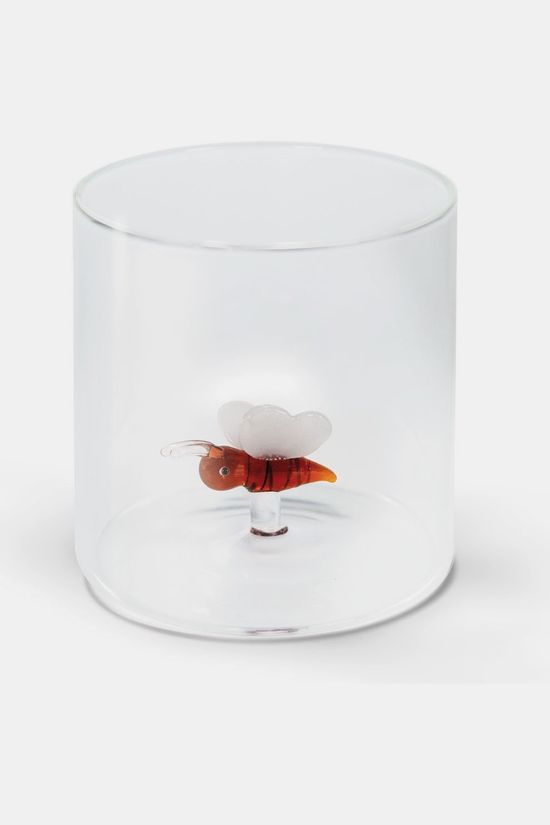 WD Lifestyle Beker Borosilicate Glass.250 Ml. Bee None