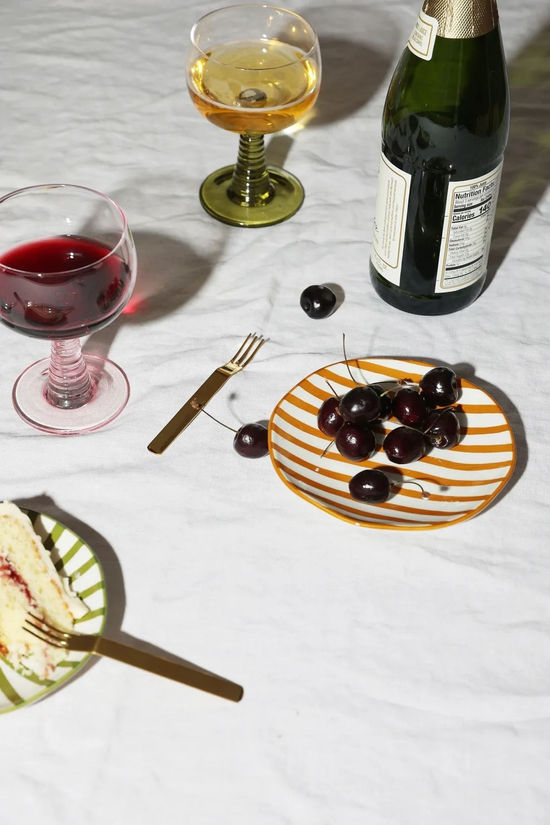 Here's How Servies The Marley Appetizer Plates - Set Of 4 Geen
