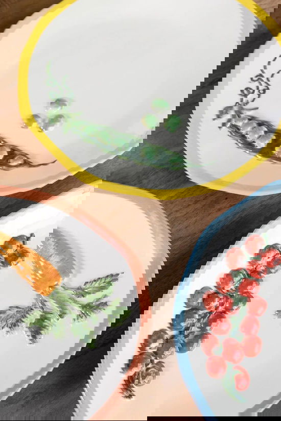 &KLEVERING Servies Platter Pomodoro Multicolour