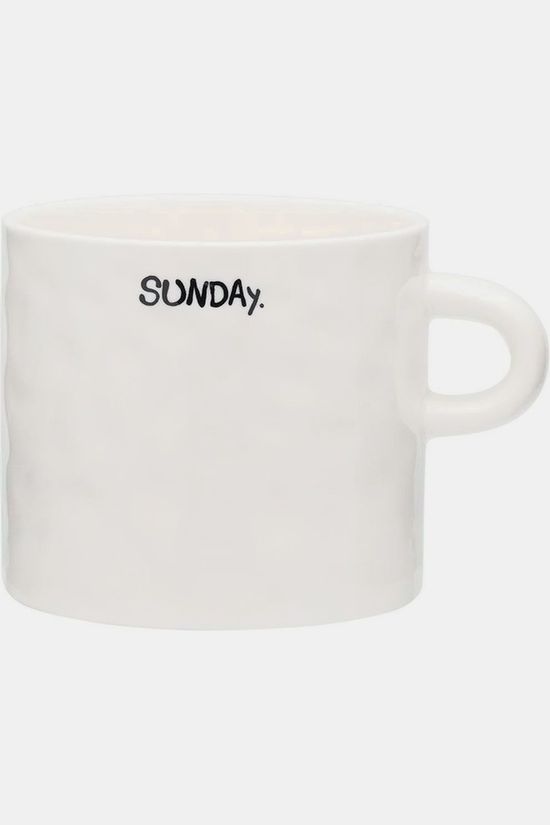 Anna+Nina Vaisselle Sunday Tea Mug White