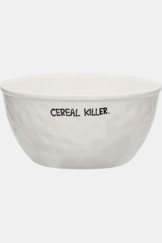 Anna+Nina Vaisselle Cereal Killer Bowl White