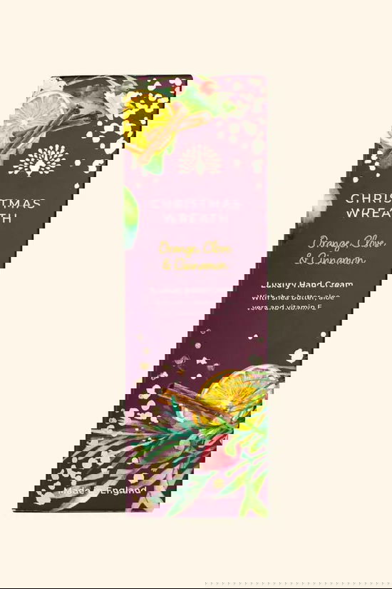 THE ENGLISH SOAP COMPANY Creme Hand Cream 75Ml - Christmas Wreath Geen