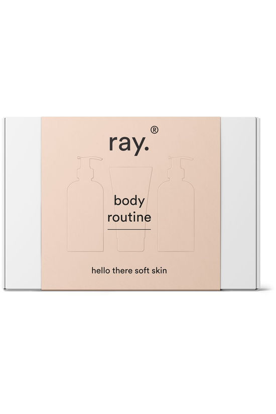RAY Creme/Lotion Giftpack Body Routine Geen