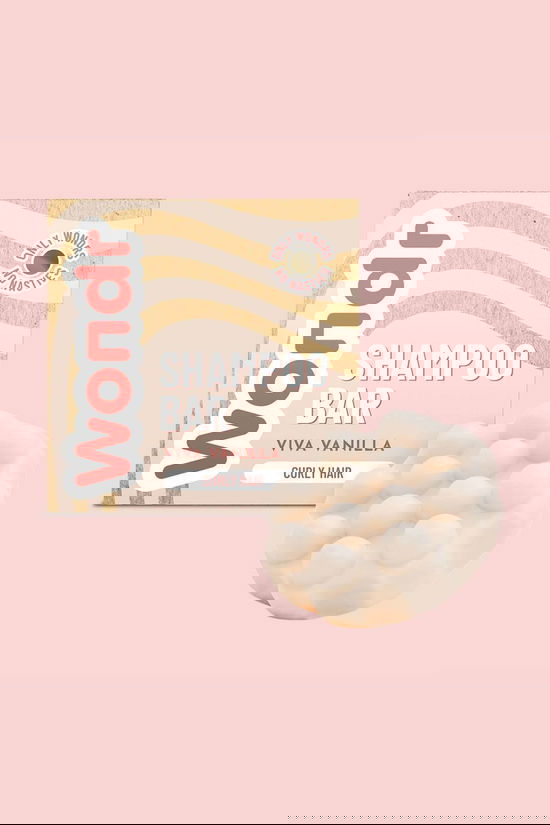 WONDR CARE Savon/Scrub Viva Vanilla | Shampoo Bar Geen