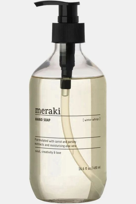 Meraki Savon/Scrub Hand Soap, Winter Whisp, 490 Ml None