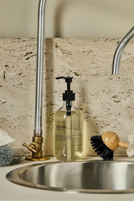 Meraki Savon/Scrub Hand Soap, Winter Whisp, 490 Ml None