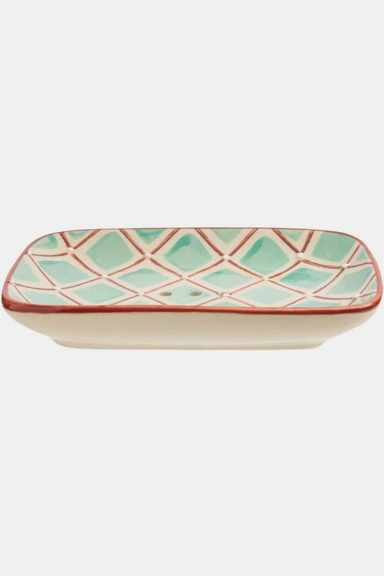 TRANQUILLO Persoonlijke Verzorging Zeepschaal Retro Flair Türkis