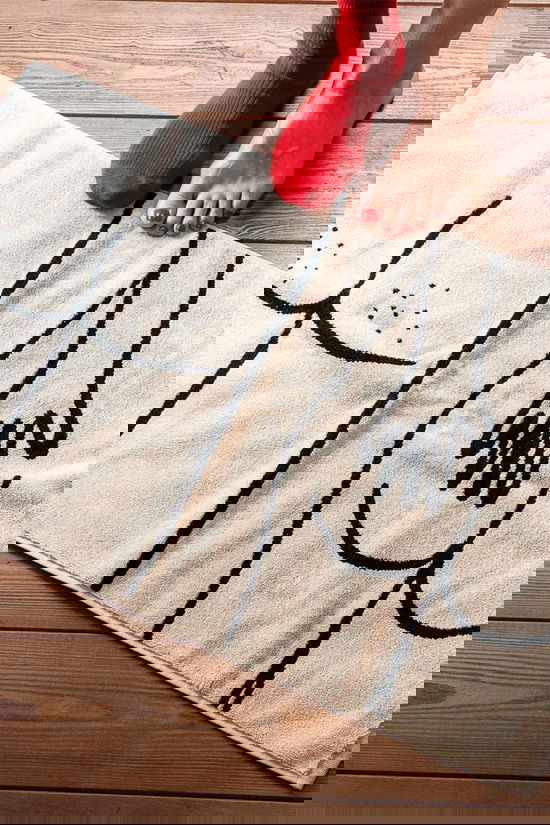 HELEN B Textiel Accessoire Badmat Naked Couple Back Geen