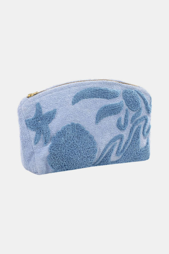Anna+Nina Textiel Accessoire Lagoon Mist Sole Mare Washbag Blue