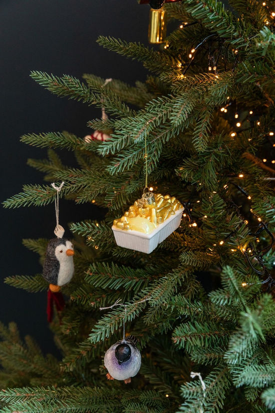 VONDELS Ornament De Noël Basket Frites Avec De La Mayonnaise H4Cm Geen