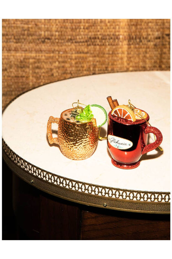 VONDELS Kersthanger Moscow Mule 7.5 cm Geen