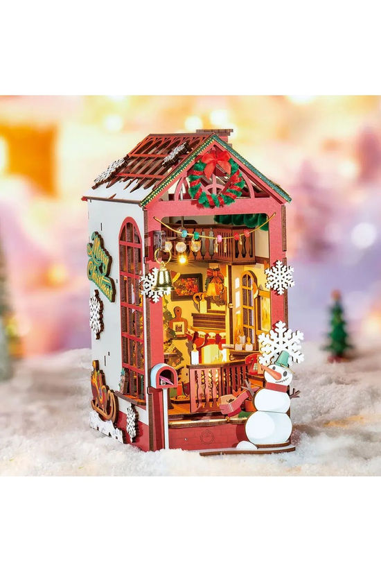 ROLIFE Kerst Accessoire Christmas Indoor Scene Book Nook Geen