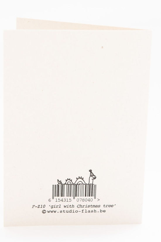STUDIO FLASH Accessoire De Noël F-Z10 ‘Girl With Christmas Tree’ Geen
