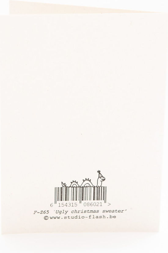 STUDIO FLASH Kerst Accessoire F-Z65 'Ugly Christmas Sweater Doggy Style' Geen