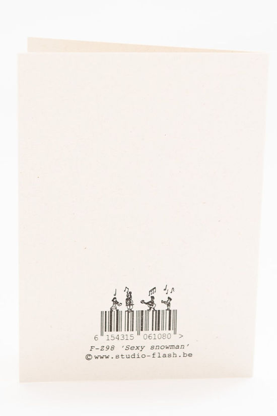 STUDIO FLASH Kerst Accessoire F-Z98 ‘Sexy Snowman’ Geen