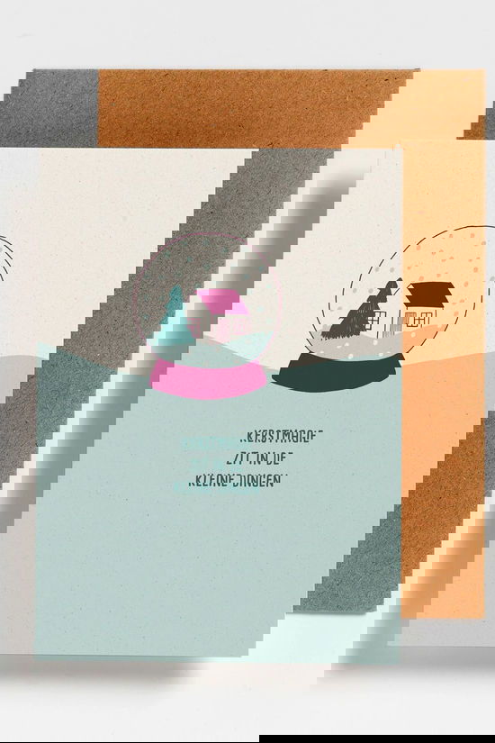 HELLO AUGUST Kerst Accessoire - Kerstmagie Zit In De Kleine Dingen Geen