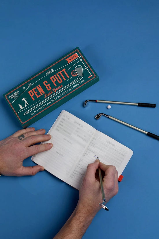 Gentlemen's Hardware Accessoire De Bureau Golf Club Pens Geen
