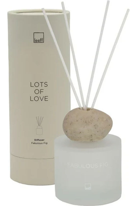 LEEFF Diffuser Stone Diffuser Fabulous Fig - Lots Of Love Transparant