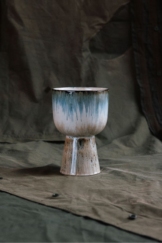 HKLiving Cache Pot Retro Flower Pot Glacier Glacier