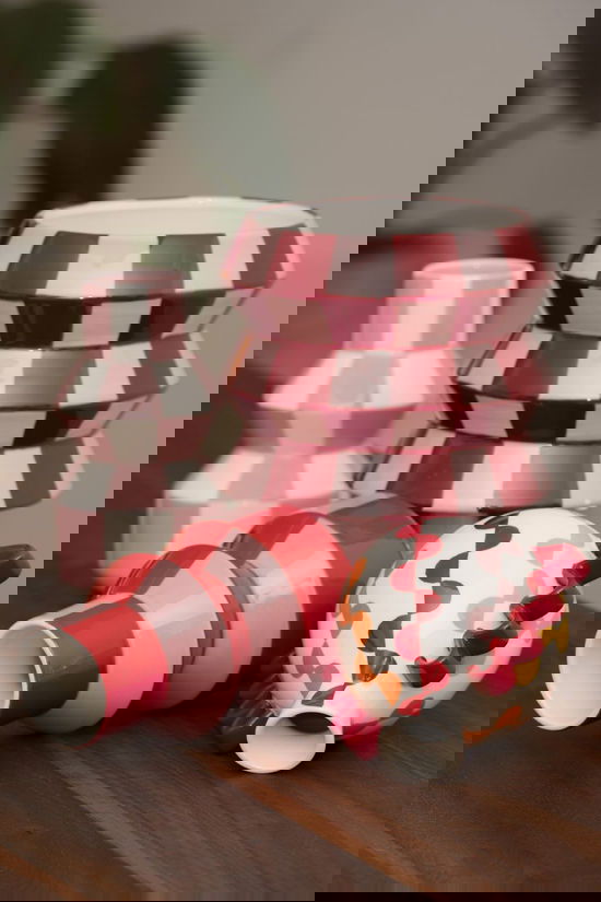 QUÉ RICO Bloempot Teodora - Crazy Squares Crazy Squares