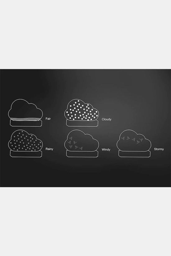 Bitten Accessoire De Maison Storm Cloud Weather Predictor No colour/Light Brown