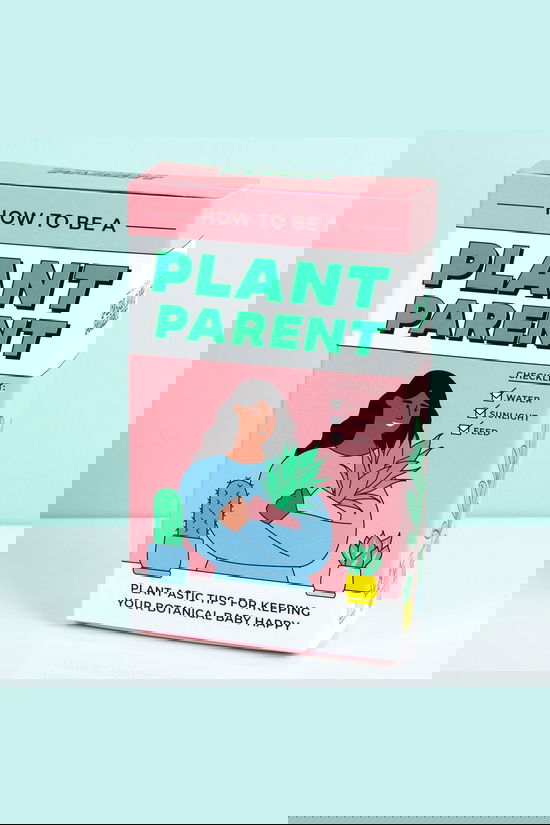Gift Republic Accessoire De Maison Kaartenset - How To Be A Plant Parent Geen