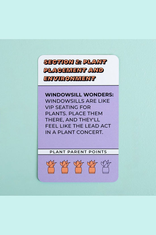 Gift Republic Accessoire De Maison Kaartenset - How To Be A Plant Parent Geen