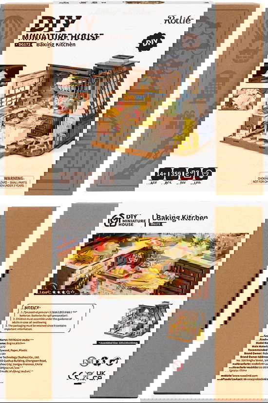 ROLIFE Huis Accessoire Baking Kitchen Geen