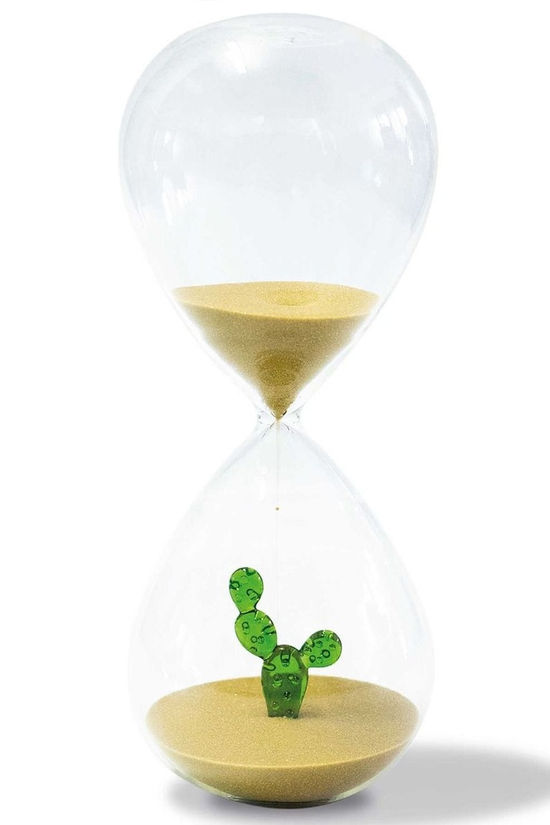 WD Lifestyle Accessoire De Maison Borosilicate Glass Hourglass. Internal Glass Figur Geen
