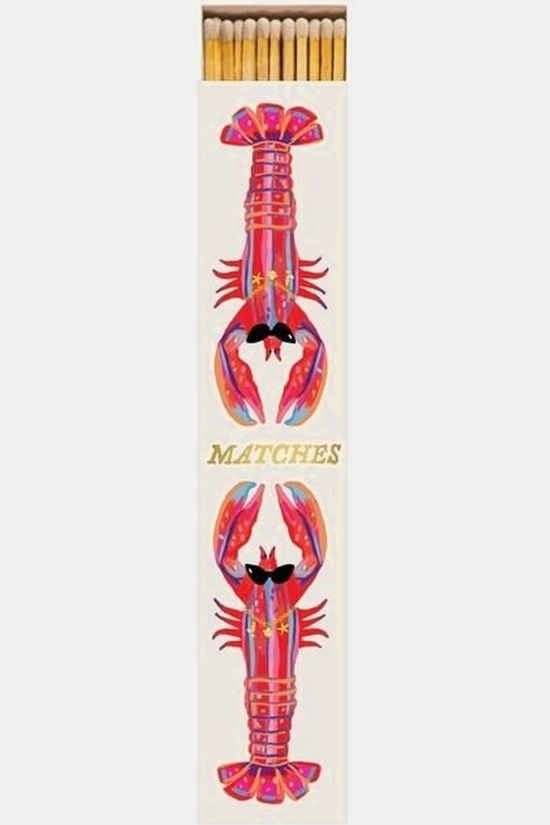 PADDYWAX Huis Accessoire Slender Boxed Matches (45 Pcs) - Lobsters No Color