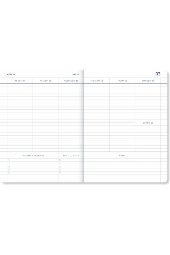 A-JOURNAL Agenda My Journal 2026 A6 Flow Geen