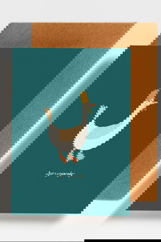 HELLO AUGUST Carte De Voeux - Fijne Verjaardag Eend Geen