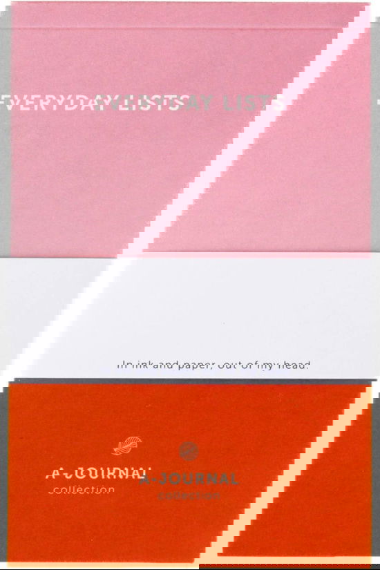 A-JOURNAL Notitieboek Notepad Red Red