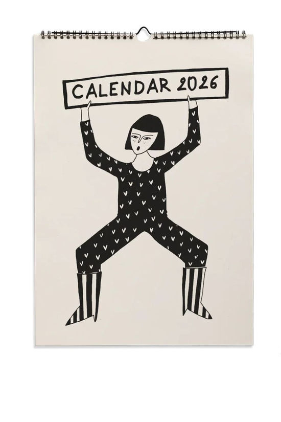 HELEN B Carnet De Notes Yearly Calendar 2026 Geen