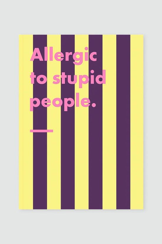 All the ways to say Notitieboek A5 Notebook Allergic To None