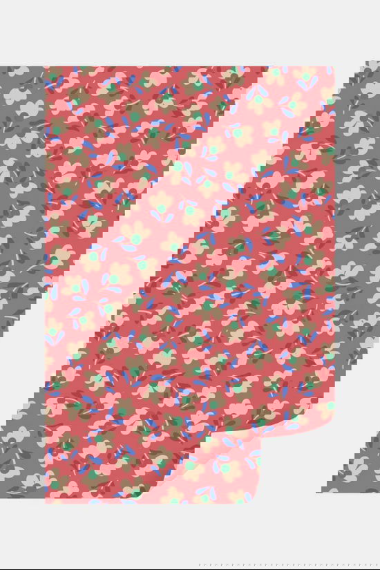 OLE Papierwaren Kadopapier Flowers Barn Red