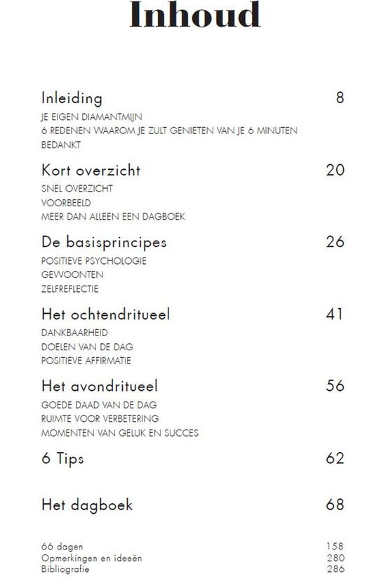 Spectrum Livre Het 6 Minuten Dagboek Blauw 2024