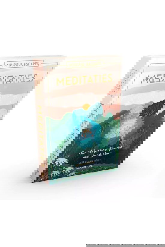 Spectrum Boek Mindful Escapes - Meditaties 55 Kaarten 2025