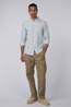 Farah Chemise Brewer Stripe Ls Bd Green Meadow Sp