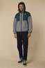 K-Way Jas Samson 4.0 Orsetto Green Dk Jungle - Grey Fros