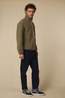 K-Way Fleece Pascal Sherpa Polar Couble Green Army - Blue Depth
