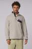 Patagonia Polaire Lw Synch Snap-T P/O Oatmeal Heather W/New Navy