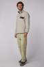Patagonia Polaire Lw Synch Snap-T P/O Oatmeal Heather W/New Navy